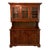 Late 20th Century Sears Open Hearth Collection Solid Pine Rustic Buffet With China Cabinet For Sale