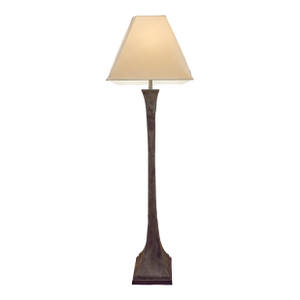 1960s Verdigris Bronze Floor Lamp