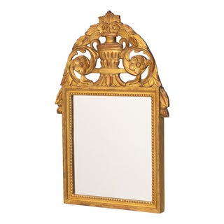 Small Gilded Mirror, 1880 For Sale