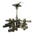 1970s Gaetano Sciolari Cityscape Chandelier For Sale