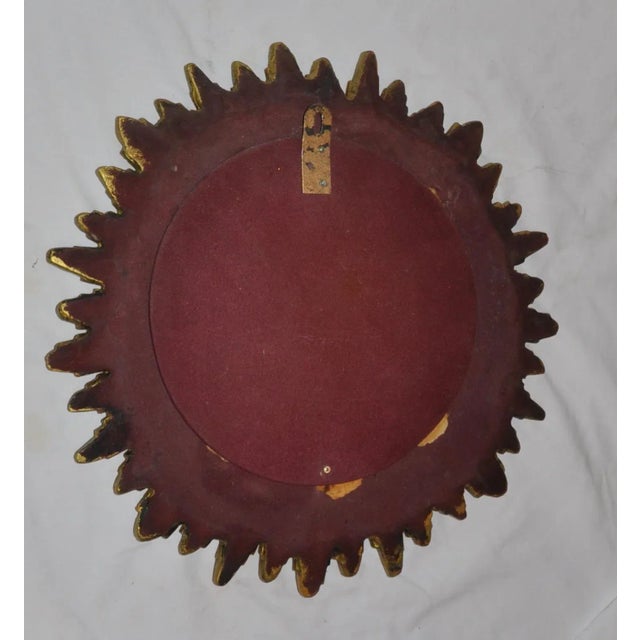 Vintage Sun Mirror, 1960 For Sale - Image 10 of 11