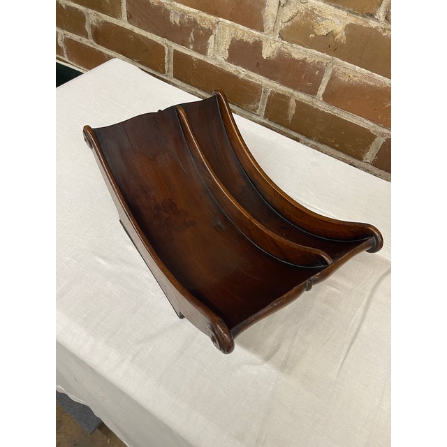 Antique English Mahogany Cheese Cradle For Sale In Atlanta - Image 6 of 7