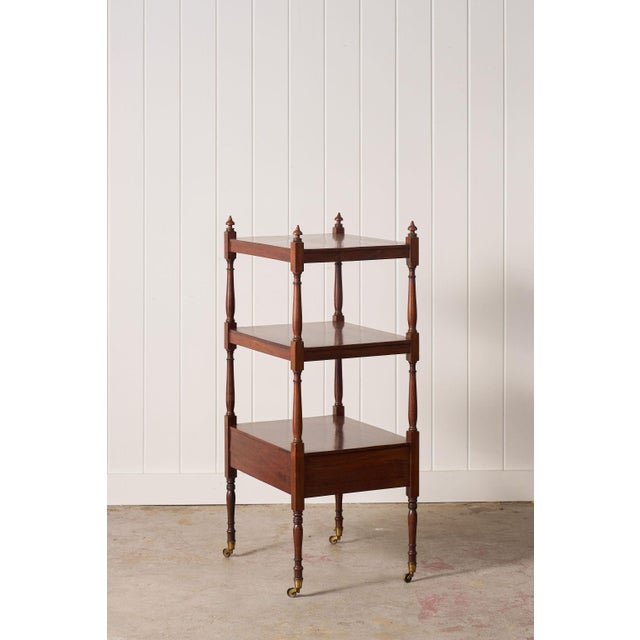 19th Century English Rosewood Whatnot (C. 1945) For Sale - Image 4 of 11