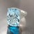 Natural Solitaire Blue Topaz Ring 6.5 14k W Gold 19.58 Cts Certified For Sale - Image 13 of 18