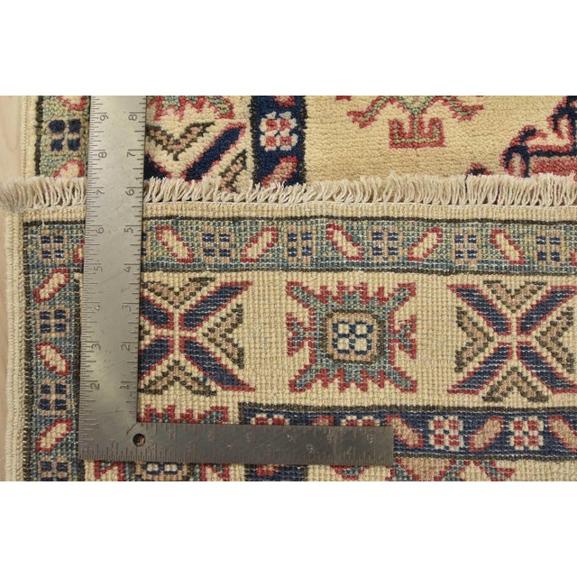 Kazak Runner 2’9” X 9’7” Beige Wool Tribal Hand-Knotted Oriental Rug For Sale - Image 12 of 12