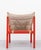 Red Safari Chair from Erik Wørts Mobelfabrik, Denmark, 1962 For Sale - Image 8 of 14