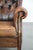 Large Chesterfield English-Style Chair in Sheepskin Leather For Sale - Image 9 of 16