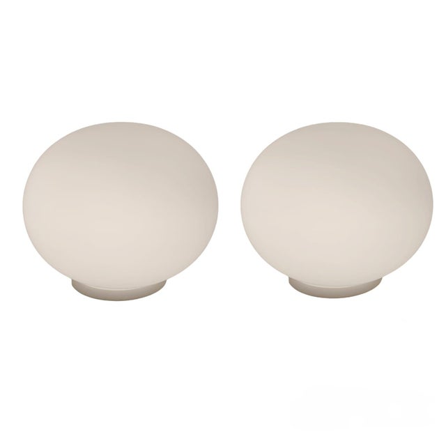 Vintage Murano Sphere Lamps, 1980s, Set of 2 For Sale - Image 4 of 4