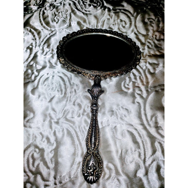 Antique HandHeld Vanity Mirror Chairish