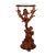 Wooden Console Table with Carved Cupids For Sale