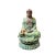 Ceramic Chinese Rustic Ceramic Sitting Meditation Shakyamuni Buddha Statue For Sale - Image 7 of 7
