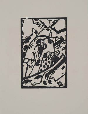 Vassily Kandinsky, Improvisation 7, Etching