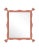 Contemporary Fleur Home Carnival Iko Iko Rectangle Mirror in Red Earth, 39x51 For Sale - Image 3 of 3