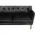 AV5 2-Seater Sofa in Black Leather by Arne Vodder For Sale - Image 14 of 18