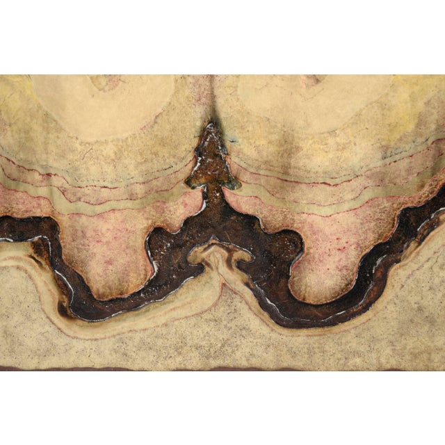 1990s "In the Wings" Abstract Relief Sculpture by Mickey "Kano" Kane For Sale - Image 4 of 7