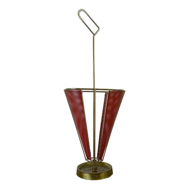 Umbrella Stand from Mathieu Matégot, France, 1950s For Sale
