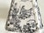 Black Vintage Black Marble Lamp With Toile Fabric Shade For Sale - Image 8 of 12