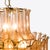 Large Amber Petalo Chandelier from Pure White Lines For Sale - Image 4 of 8