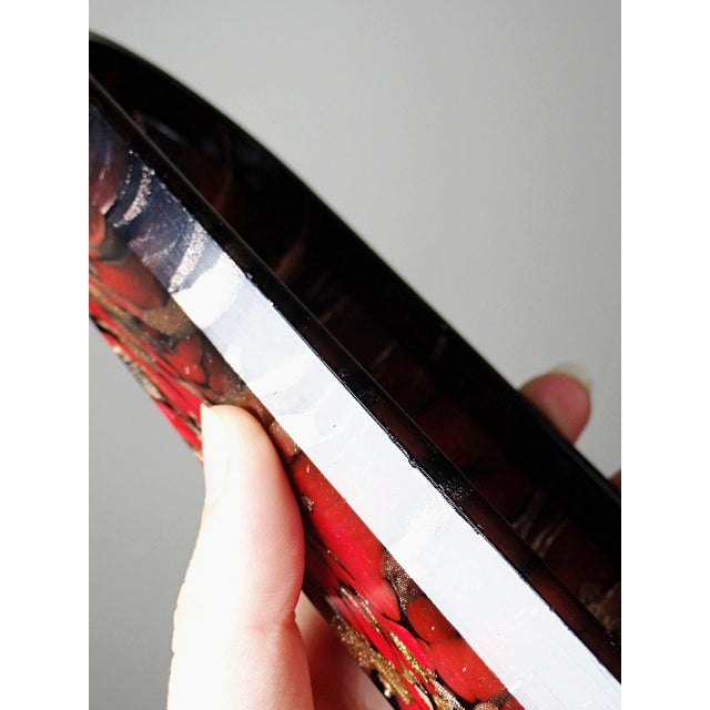 Murano Aventurine Glass Bathroom Set by Vincenzo Nason, Set of 3 For Sale - Image 15 of 17