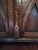 Wood English Gothic Revival Hand-Carved Walnut Sideboard, Original Brass Hardware, 19th Century For Sale - Image 7 of 18
