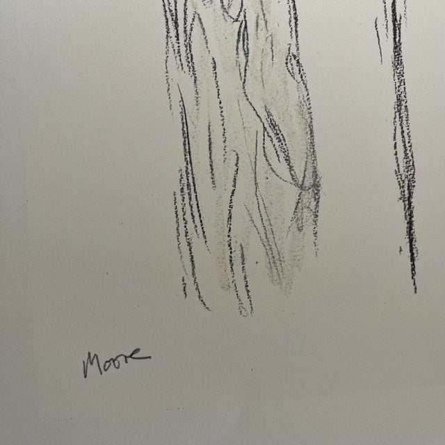 Paper Henry Moore Lithograph "Beggar Man" 1981 For Sale - Image 7 of 9