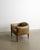 A rare danish mid century "v12" armchair in thick original olive brown / green leather with beautiful matching rosewood...