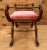 Late 20th Century Designer Galimberti Lino Regency Curule Bench For Sale - Image 9 of 12