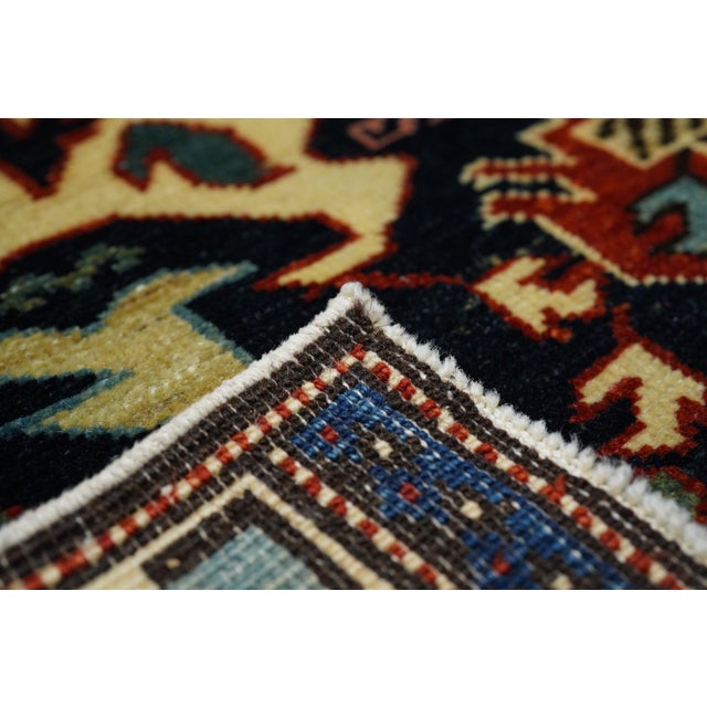 Vintage Shirvan Rug 4'0'' x 6'3'' For Sale - Image 11 of 12