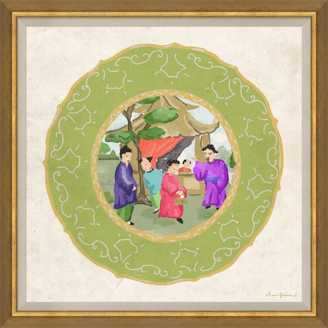 Sevres Harvest By Dana Gibson, Framed Art Print For Sale