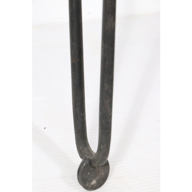 Antique Brass and Steel Fireplace Tongs For Sale - Image 9 of 10