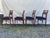 Wood Set of 4 Attributed to Merton Gershun for American of Martinsville "Accord" Walnut & Cane Dining Chairs For Sale - Image 7 of 11