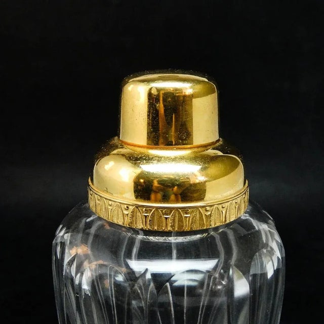 Art Deco Crystal Cocktail Shaker by Wolfgang Wolf, Germany, 1950s For Sale - Image 11 of 13