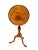 Late 18th Century Antique Queen Anne Mahogany Dish Top Kettle Stand - Tilt Top Tea Table For Sale - Image 11 of 11