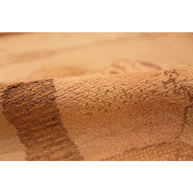 Textile Nazmiyal Collection Vintage Folk Art American Hooked Rug With Barbershop Quartet Design For Sale - Image 7 of 8