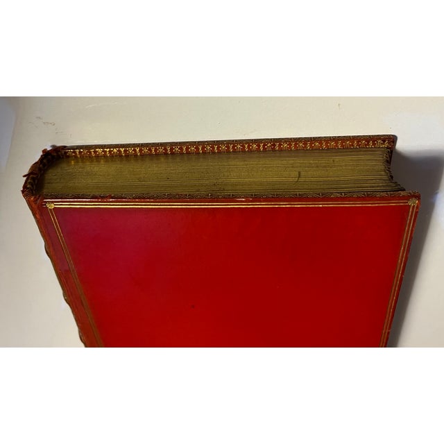 Fine Red Leather Binding - The Picture of Dorian Gray - Gothic and Philosophical Novel by Oscar Wilde 1908 For Sale - Image 14 of 14