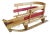 Vintage Children's Snow Pull Sled With Handle For Sale - Image 9 of 13