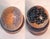 Vintage Carved Soapstone Egg & Rainbow Stone Egg Set of 2 W/ Stands For Sale In West Palm - Image 6 of 13