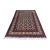Afghan Turkmen Hand-Knotted Wool Rug, Ivory Star Lattice, 9'10" X 6'8" For Sale