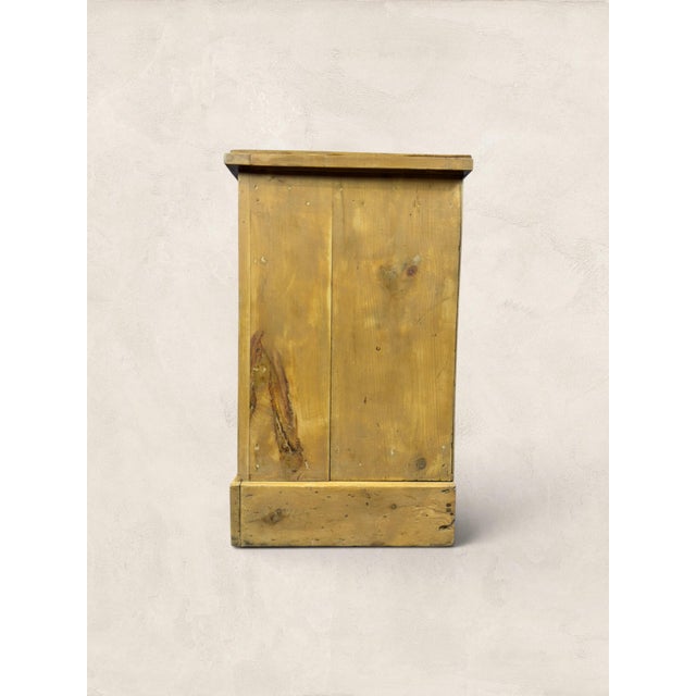 Antique Victorian Pine Two Over Two Chest of Drawers With Plinth Base For Sale - Image 13 of 16