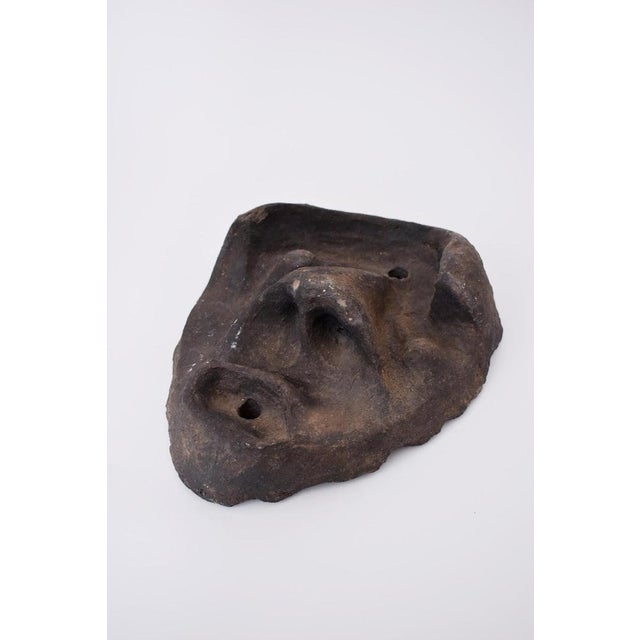 Ceramic Black Mask For Sale - Image 4 of 6