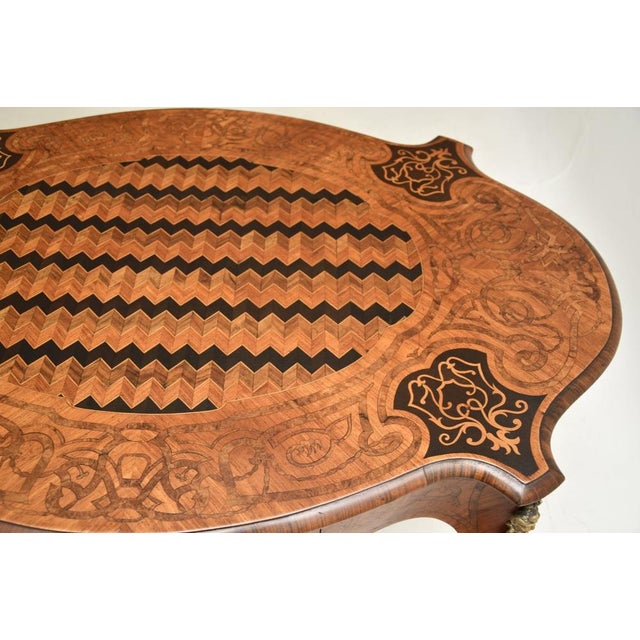 Black French Plat Desk, 1880s For Sale - Image 8 of 13