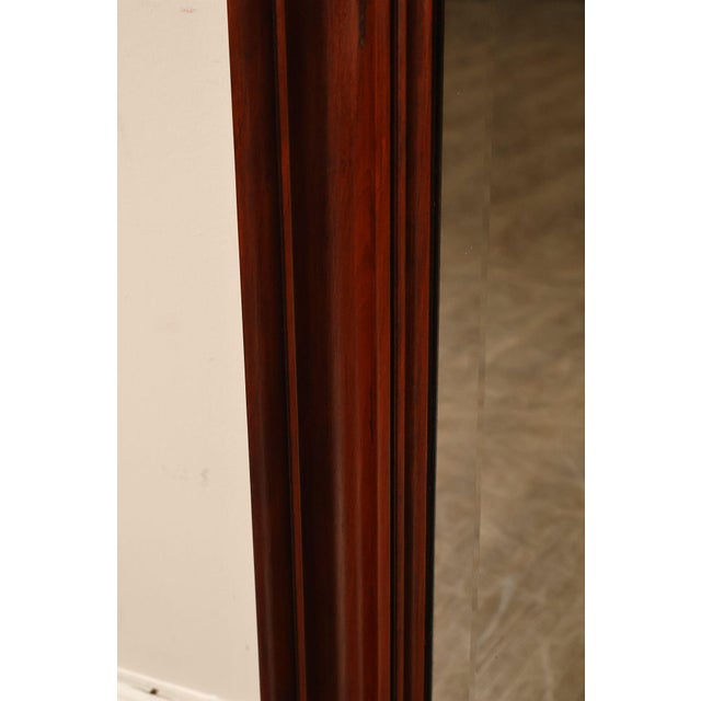 Late 20th Century Henkel Harris Traditional Cherry Dresser Mirror For Sale - Image 13 of 18