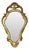 French Baroque Gold-Leaf Gilded Mirror with Crest For Sale