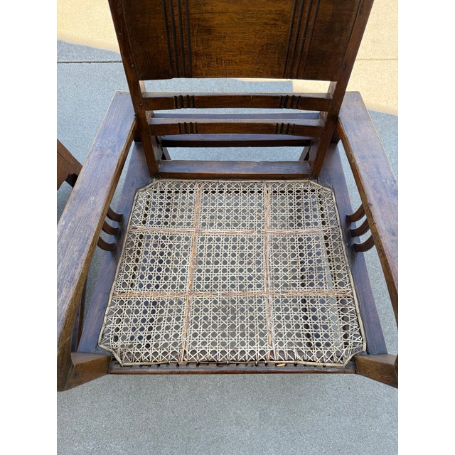 1940s Art Deco Teak Accent Chairs For Sale - Image 6 of 8