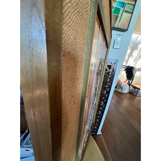 1960s Mid-Century Modern Figurative Painting of Man and Dog, Signed Genet R For Sale In San Francisco - Image 6 of 7