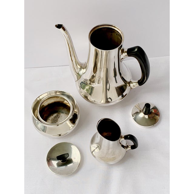 Vintage Hans Bunde for Cohr Denmark Epns Silver Coffee / Tea Set Danish MCM Chairish
