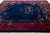 Navy Blue Antique Art Deco Chinese Wool Rug With a Classic Design For Sale - Image 12 of 12