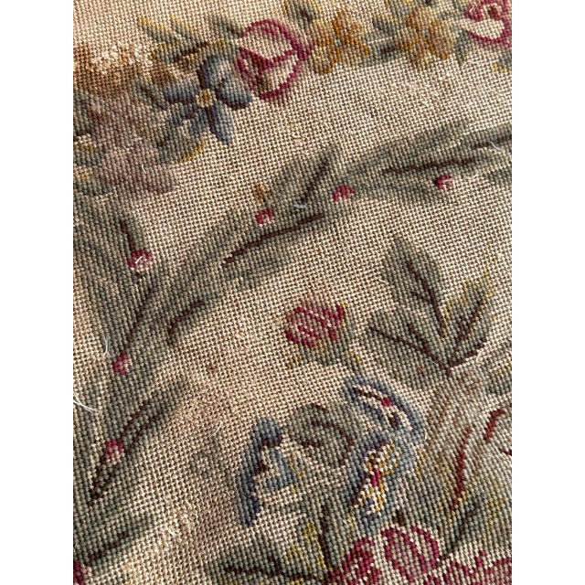 French Needlepoint Chair Cover Tapestry from Bobyrug, 1890s For Sale - Image 18 of 18