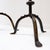 Black Brutalist Tripod Candlesticks in Wrought Iron, Set of 3 For Sale - Image 8 of 11