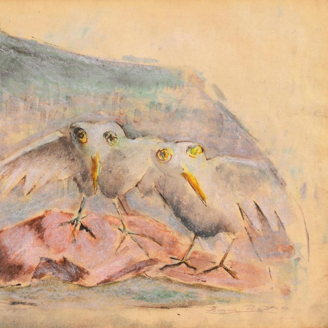 Mid-Century Modern 'New to the World' by Frances Pratt, 1947, Hans Hoffmann, Brooklyn Museum, Corcoran, Parson School, Art Students League For Sale - Image 3 of 9